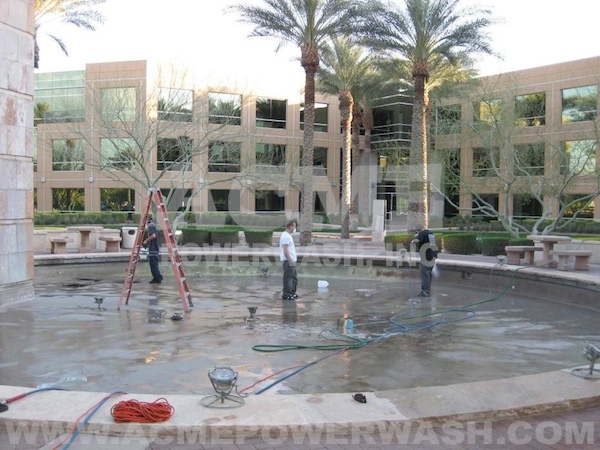 Fountain Cleaning Services in Phoenix, Tempe Scottsdale